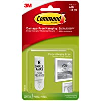 Command - Tiras adhesivas para colgar cuadros de tamaño mediano- 17205